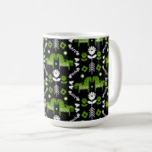 Mug Art populaire de cheval scandinave (Devant droit)