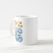Mug Art populaire Floral (Devant gauche)