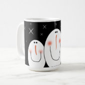 Mug Art populaire primitif Snowman (Devant gauche)