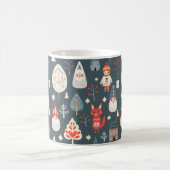 Mug Art populaire scandinave avec génomes de Noël (Centre)