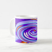 Mug Art pourpre (Devant gauche)