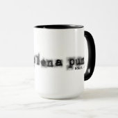 Mug Art Punk Porto Ricain Complet (Devant droit)