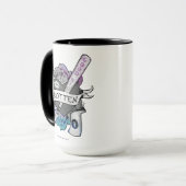 Mug Art "putréfié" de tatouage du peloton | Harley (Devant gauche)