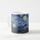 Mug  Art rencontre mathématiques, Van Gogh rencontre F (Devant gauche)
