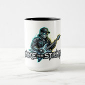 Mug Art Rétro Futur de Wake The Strings (Centre)