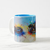 Mug Art Style Graffiti Gants de Boxe (Devant gauche)