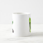 Mug Art stylet de chaussure et de chocolats de vert de (Centre)
