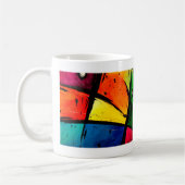 Mug Art super abstrait primaire (Gauche)