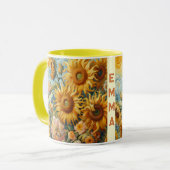 Mug Art Tournesol (Devant gauche)