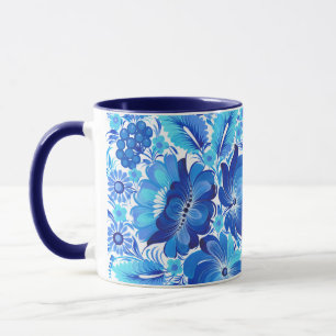 Mug Art traditionnel ukrainien de Petrikivka