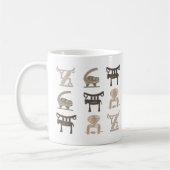 Mug art tribal africain Abstrait (Gauche)