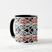 Mug art tribal de conceptions maories pour vous (Devant gauche)