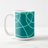 Mug Art turquoise (Gauche)