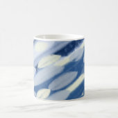 Mug Art unique bleu et blanc (Centre)
