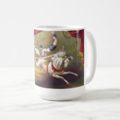Mug Art vintage de cirque (Devant droit)