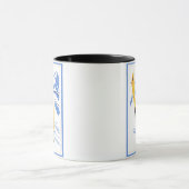 Mug Art vintage de ski (Centre)