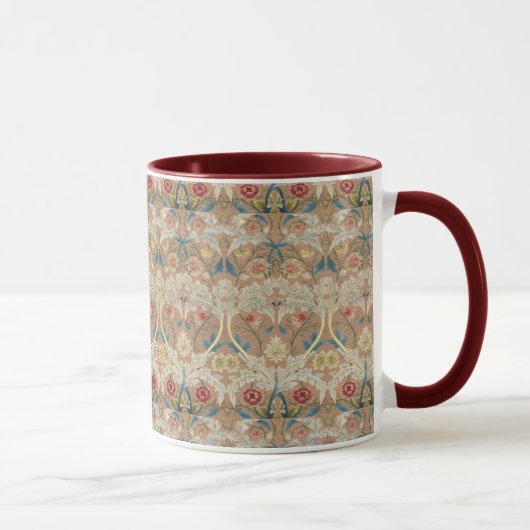 Mug Art William Morris Broderie Florale (Droite)