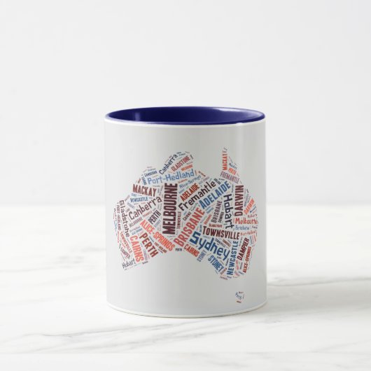 Mug Art Word Australie (Centre)