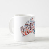 Mug Art Word Australie (Devant gauche)