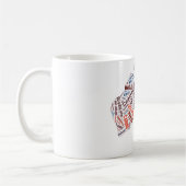 Mug Art Word Australie (Gauche)