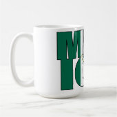 Mug Art Word du drapeau mexicain empilé (Gauche)