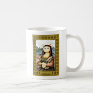 Mug ArtCats - Meowna Lisa