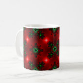 Mug Artdeco de Noël en style rétro (Devant gauche)