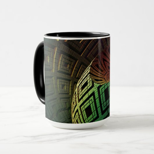 Mug Artefact Alien par Xzendor7 (Devant gauche)