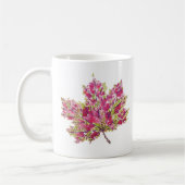 Mug Artefact De Chute - Aquarelle Boho En Violet (Gauche)