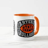 Mug Artesia Bulldogs "State Champs" (Devant droit)