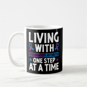 Mug Arthrite Rhumatoïde Vivante Un Pas À La Fois