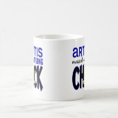 Mug Arthrite salie avec le poussin faux (Centre)