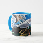 Mug Arthur Dove, Nuages et Eau (Devant gauche)