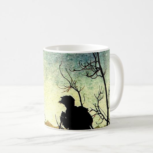 Mug Arthur Rackham Illustration Comus Starry Night (Devant droit)