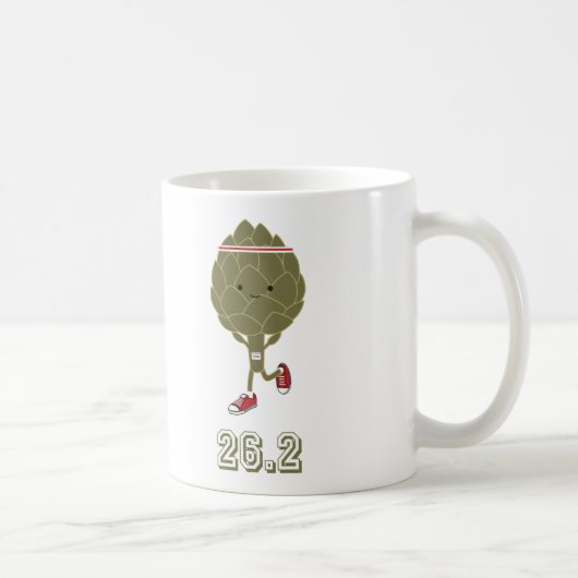 Mug Artichoke Runner, 26.2 (Droite)