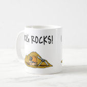 Mug Article de cadeau de Rockhound (Devant gauche)