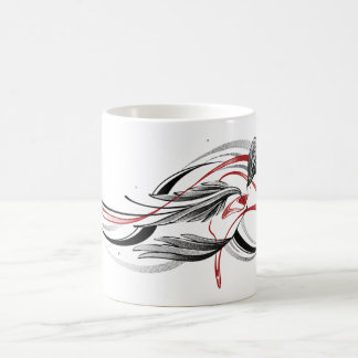 Mug article de ligne d'aile cadeau unique muette