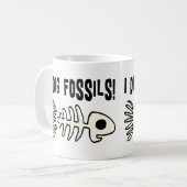 Mug Article fossile drôle de cadeau (Devant gauche)