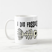 Mug Article fossile drôle de cadeau (Gauche)