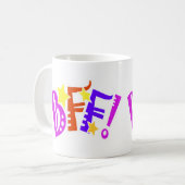 Mug Articles de boissons de meilleurs amis (Devant gauche)