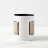 Mug Articles d'union entre l'Angleterre et l'Ecosse (Centre)