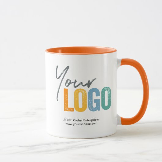 Mug Articles promotionnels Pas de minimum, Logo Couleu (Droite)