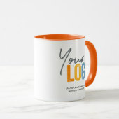 Mug Articles promotionnels Pas de minimum, Logo Couleu (Devant droit)
