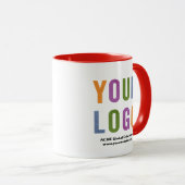 Mug Articles promotionnels Pas de minimum, Logo Couleu (Devant droit)