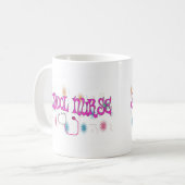 Mug Articles uniques de cadeaux d'INFIRMIÈRE d'ÉCOLE (Devant gauche)