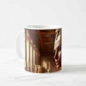 Mug Artifact Néfertari égyptienne : Civilisation Ancie (Devant gauche)