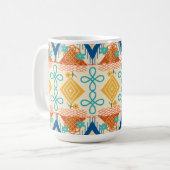 Mug Artisanat folklorique ensoleillé (Devant gauche)