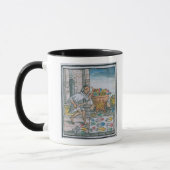 Mug Artisans aztèques teignant des plumes (Gauche)