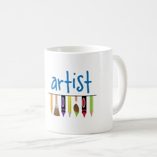 Mug Artiste (Devant droit)
