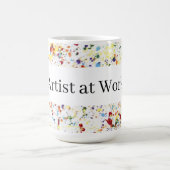 Mug "Artiste au travail" (Centre)